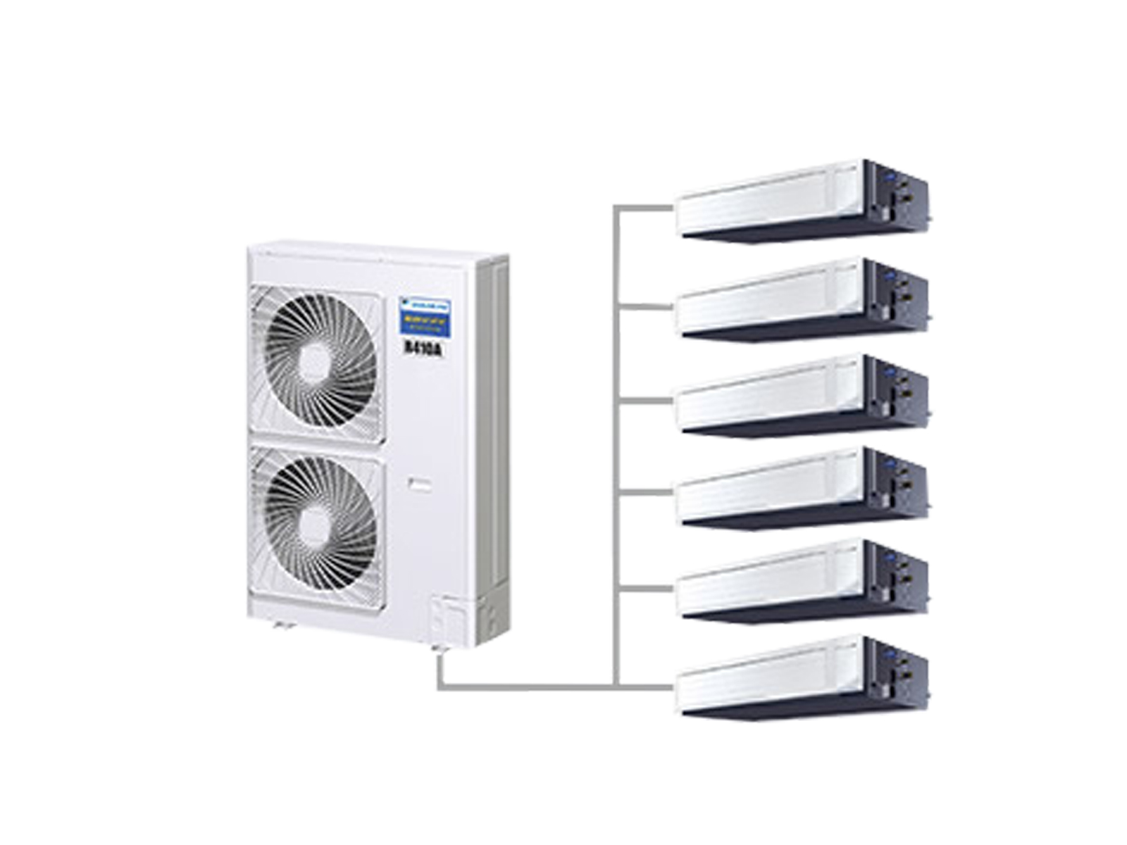 大金VRV-N家用中央空調(diào) 精選設(shè)備包系列 四房?jī)蓮d130-160㎡ 一拖六