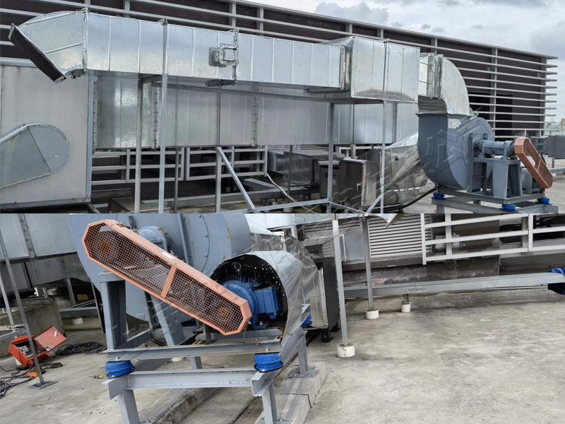 上海耀大企業(yè)排風機整改項目 上海耀大企業(yè)排風機整改項目