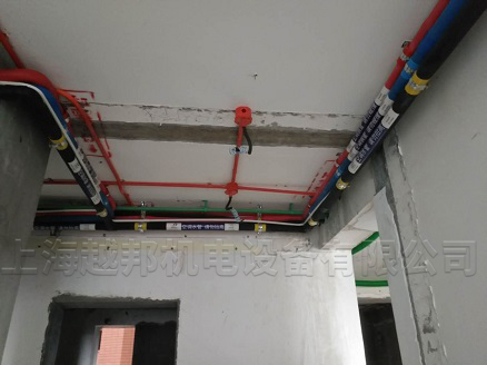 中央空調安裝現場