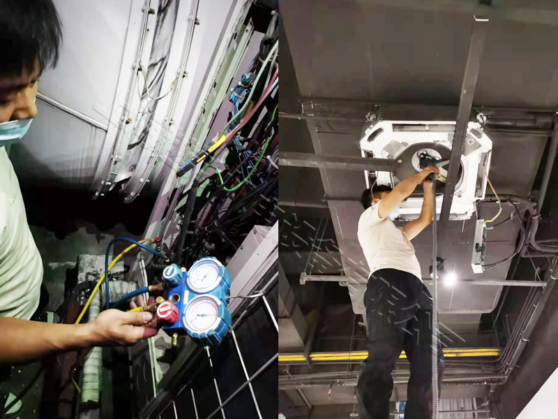 餐廳中央空調(diào)清洗維護