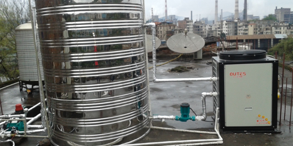 自己設計安裝商用空氣能熱泵熱水安裝，結果你可猜的到？