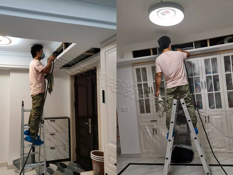 家裝別墅中央空調(diào)清洗 家裝別墅中央空調(diào)清洗