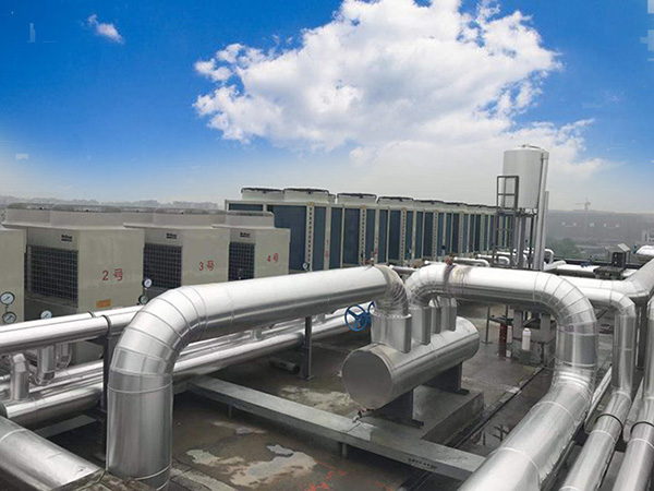 中央空調(diào)風(fēng)冷機(jī)組安裝