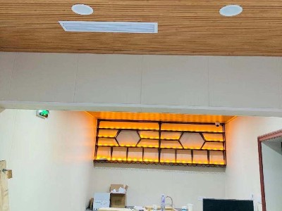 茶室美的空調(diào)和三菱新風(fēng)安裝工程 茶室美的空調(diào)和三菱新風(fēng)安裝工程